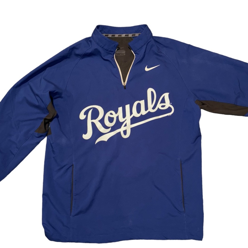 Kansas City Royals Nike 1/2 Zip Pullover /‎ Small